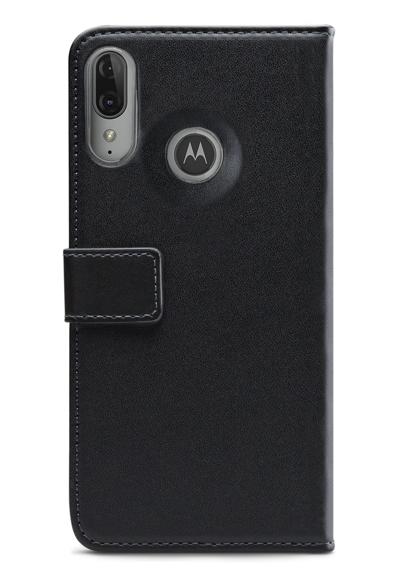 Mobilize Classic Gelly Wallet Book Case Motorola Moto E6 Plus Black