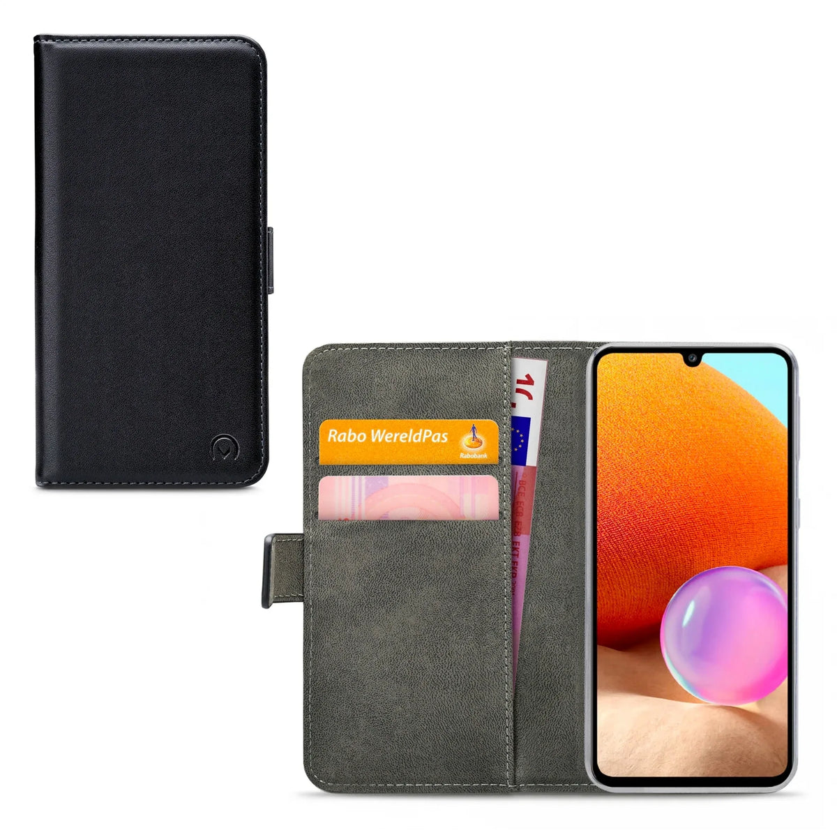 Mobilize Classic Gelly Wallet Book Case Samsung Galaxy A32 4G Black - Essentify