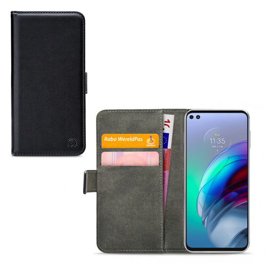 Mobilize Classic Gelly Wallet Book Case Motorola Moto G100 Black - Essentify