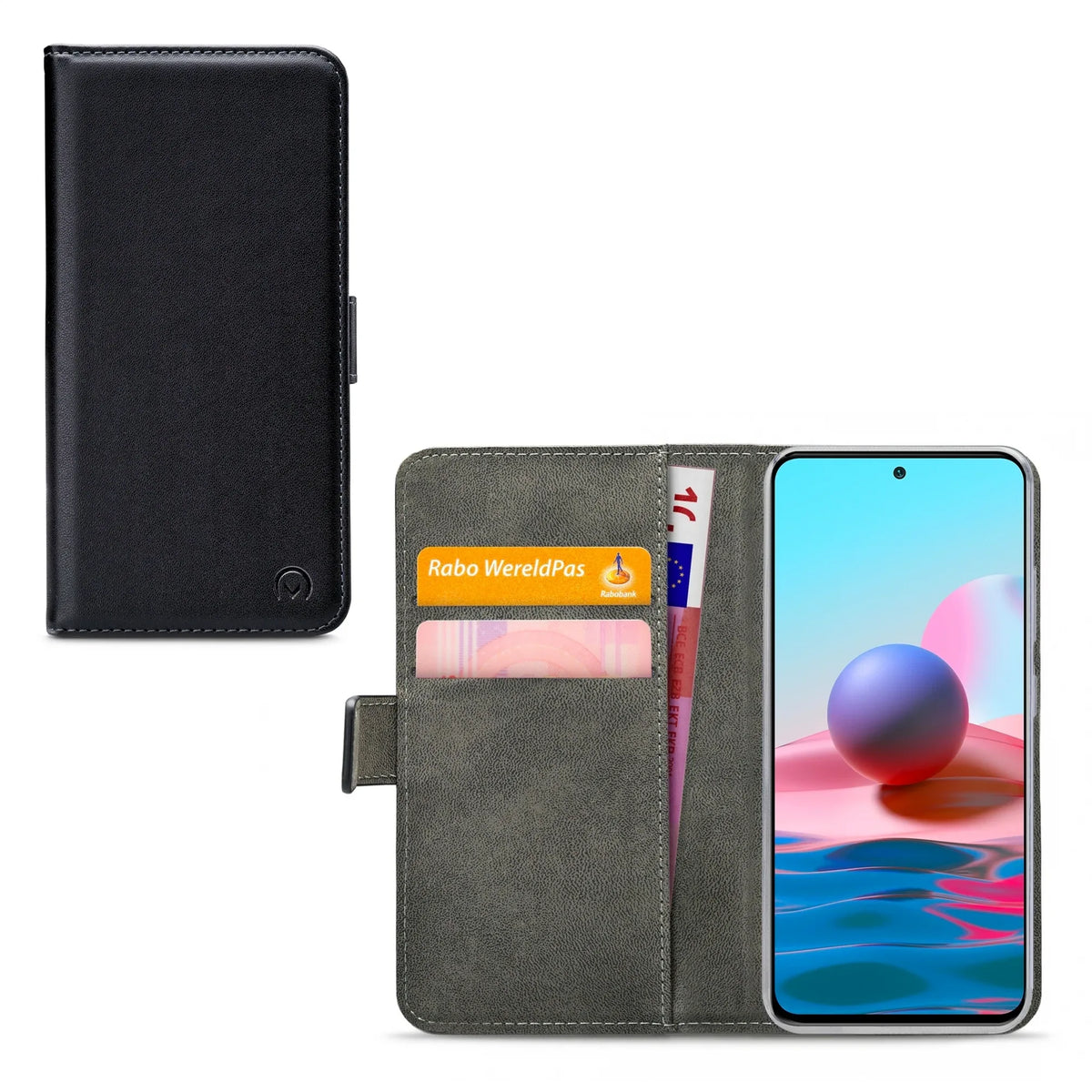 Mobilize Classic Gelly Wallet Book Case Xiaomi Poco M3 Pro 5G/Redmi Note 10 5G Black - Essentify