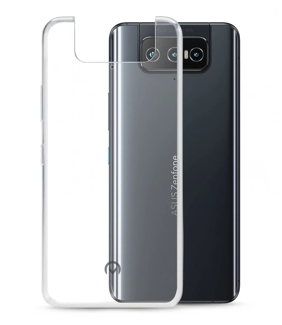 Mobilize Gelly Case Asus Zenfone 8 Flip Clear - Essentify