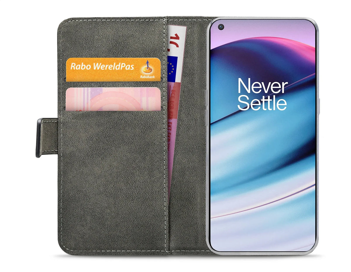 Mobilize Classic Gelly Wallet Book Case Oneplus Nord Ce 5G Black - Essentify