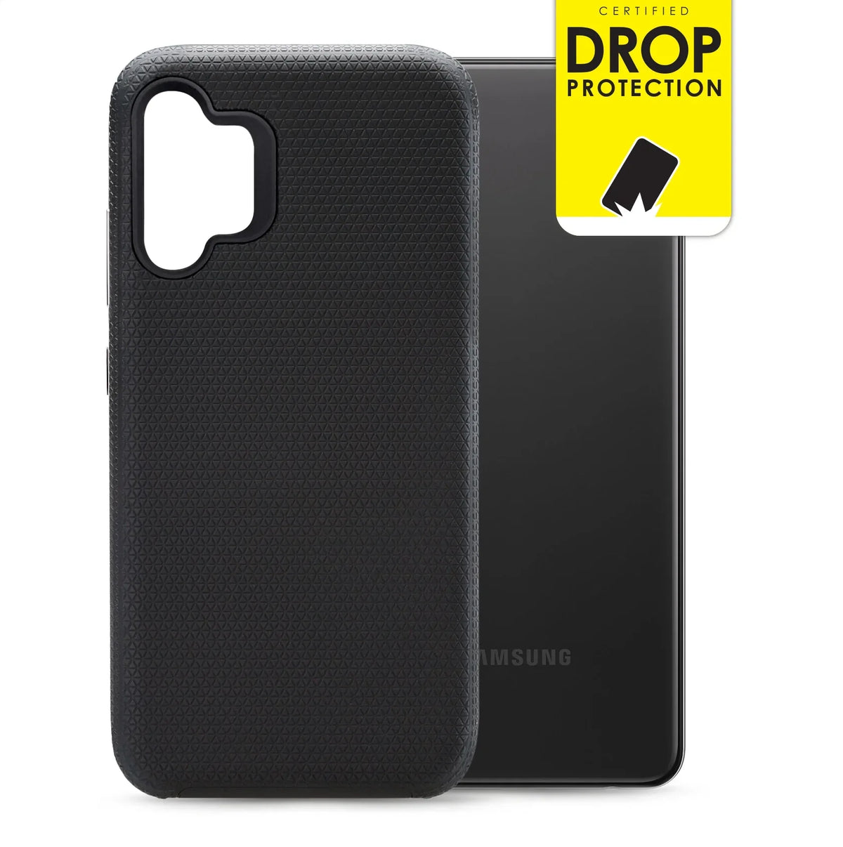 My Style Tough Case For Samsung Galaxy A32 4G Black - Essentify