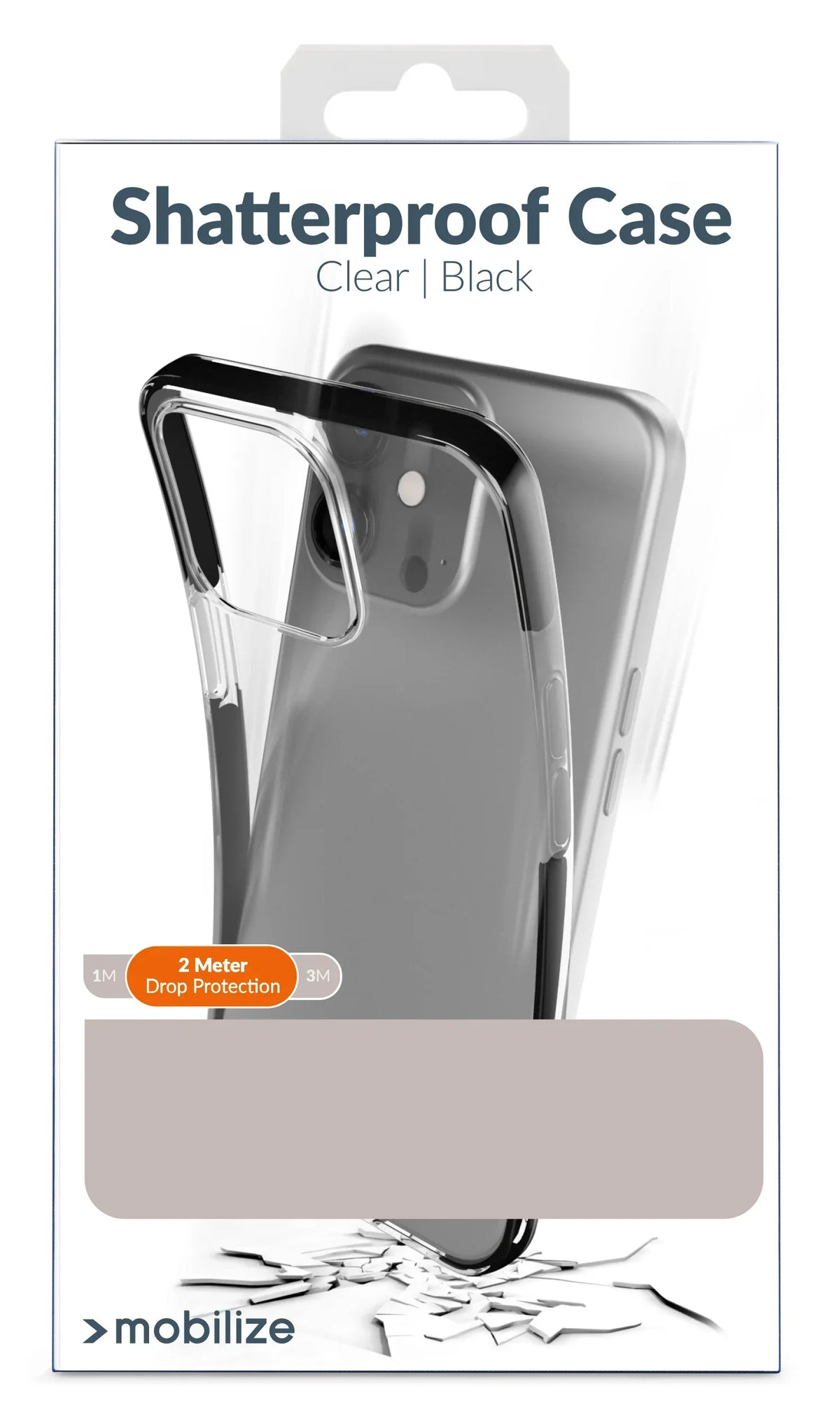 Mobilize Shatterproof Case Apple Iphone 13 Pro Max Black - Essentify