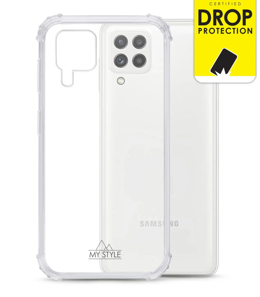My Style Protective Flex Case For Samsung Galaxy A22 4G Clear - Essentify
