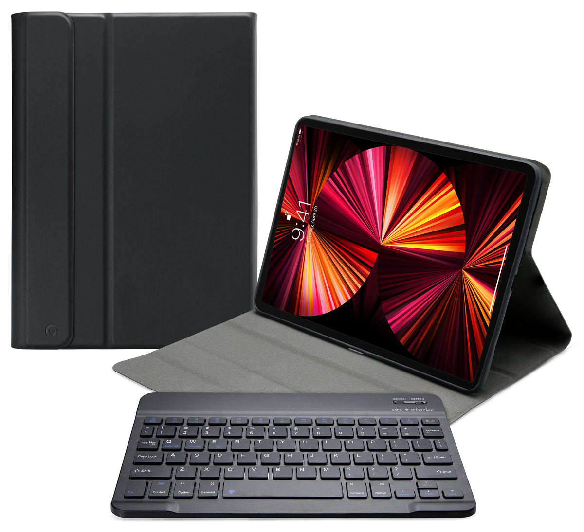 Mobilize Detachable Bluetooth Keyboard Case Apple Ipad Pro 11 (2020/2021/2022)/Air 10.9 (2022)/Air 11 (2024/2025) Black Qwerty - Essentify