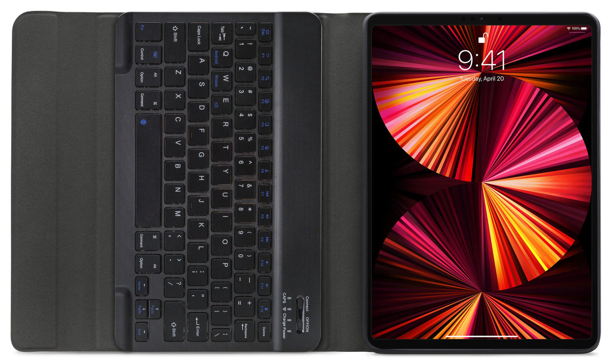 Mobilize Detachable Bluetooth Keyboard Case Apple Ipad Pro 11 (2020/2021/2022)/Air 10.9 (2022)/Air 11 (2024/2025) Black Qwerty - Essentify