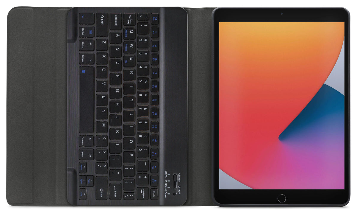 Mobilize Detachable Bluetooth Keyboard Case Apple Ipad 10.2 (2021)/Air 10.5/Pro 10.5 Black Qwerty - Essentify