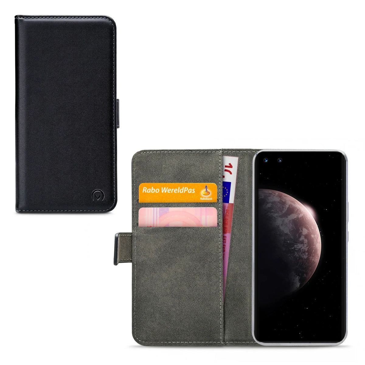 Mobilize Classic Gelly Wallet Book Case Honor Magic 3 Pro 5G Black - Essentify