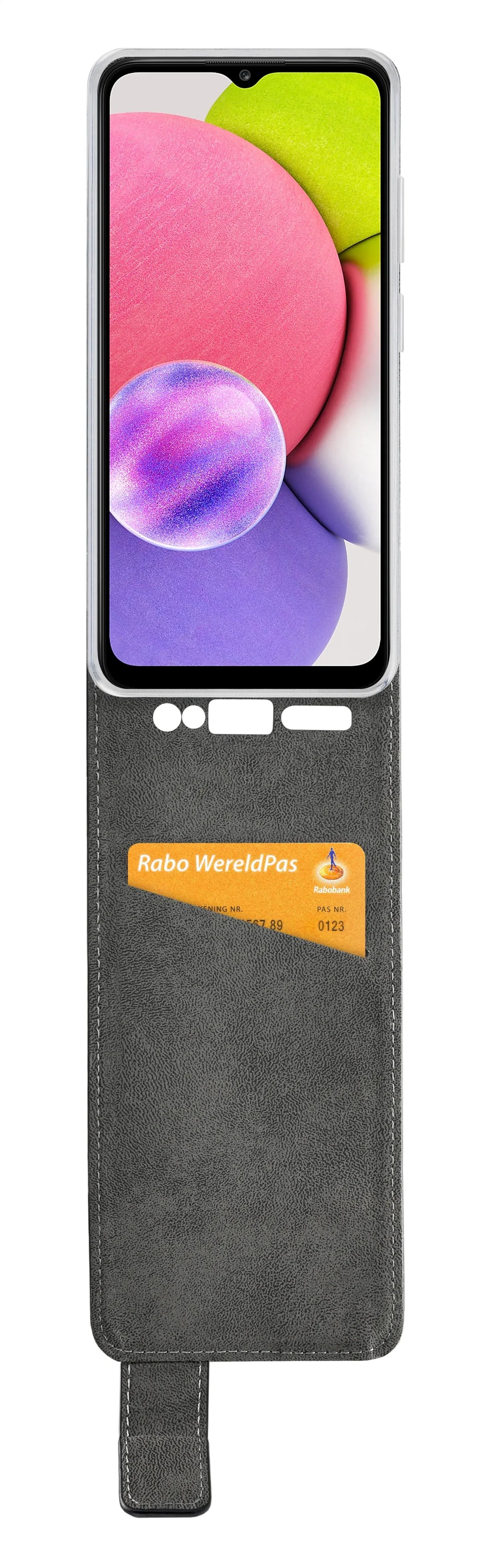 Mobilize Classic Gelly Flip Case Samsung Galaxy A03S Black - Essentify