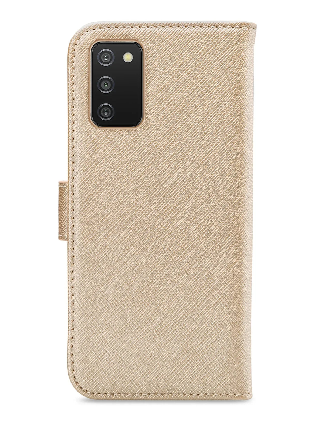 My Style Flex Wallet For Samsung Galaxy A03S Gold - Essentify