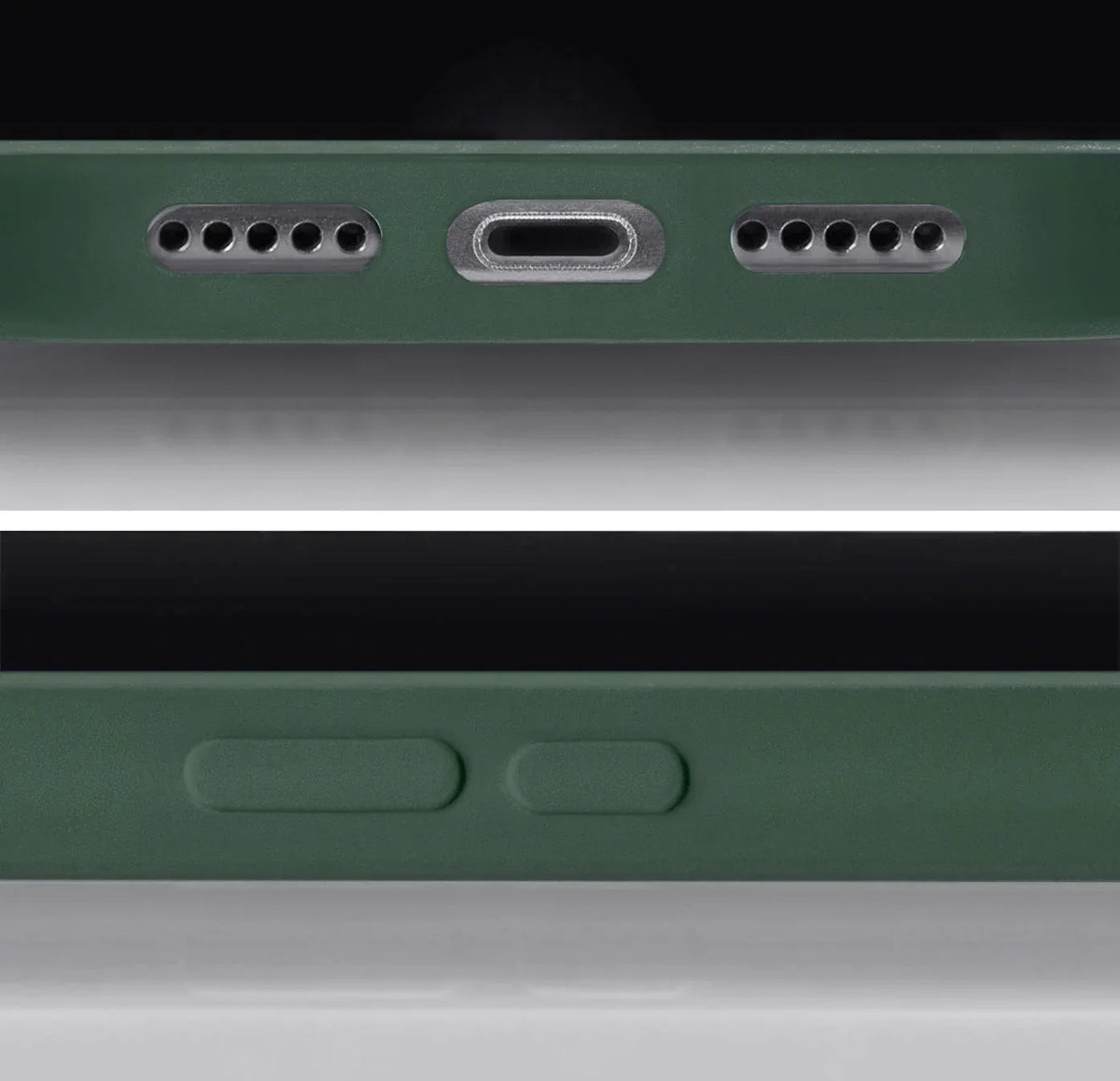 Mobilize Rubber Gelly Case Apple Iphone 13 Pro Matt Green - Essentify