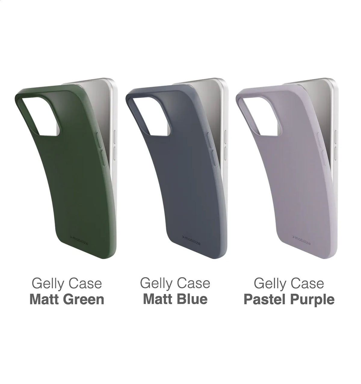 Mobilize Rubber Gelly Case Apple Iphone 13 Pro Matt Green - Essentify