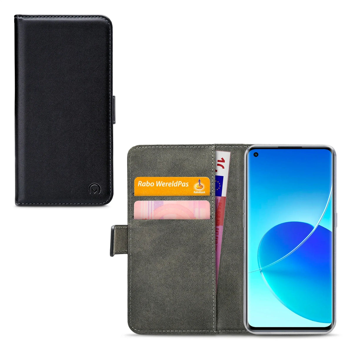 Mobilize Classic Gelly Wallet Book Case Oppo Reno6 5G Black - Essentify