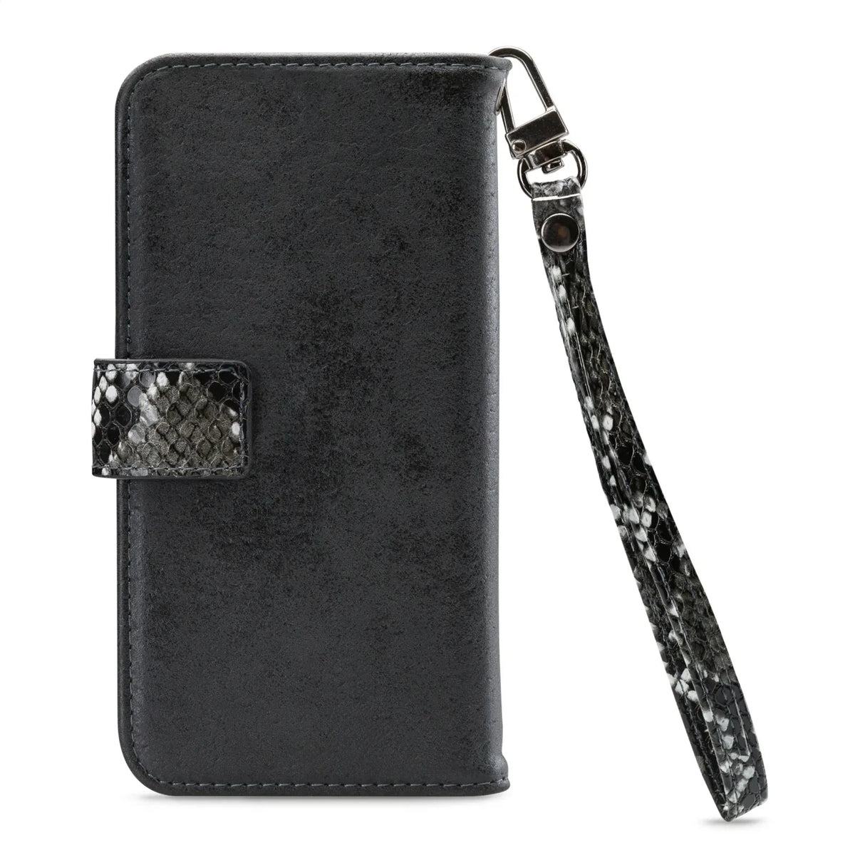 Mobilize 2In1 Magnet Zipper Case Apple Iphone 13 Mini Black/Snake - Essentify