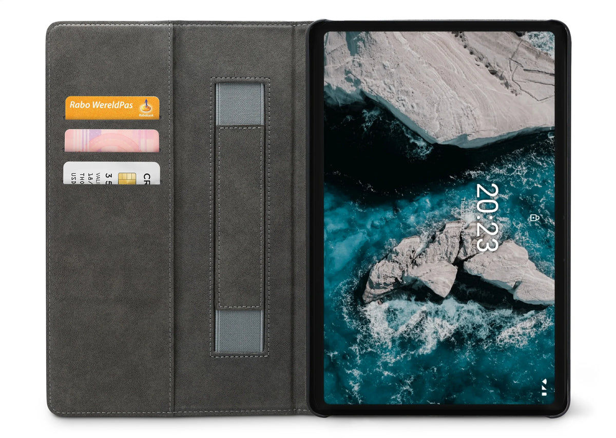 Mobilize Premium Folio Case Nokia T20 10.4 Black - Essentify