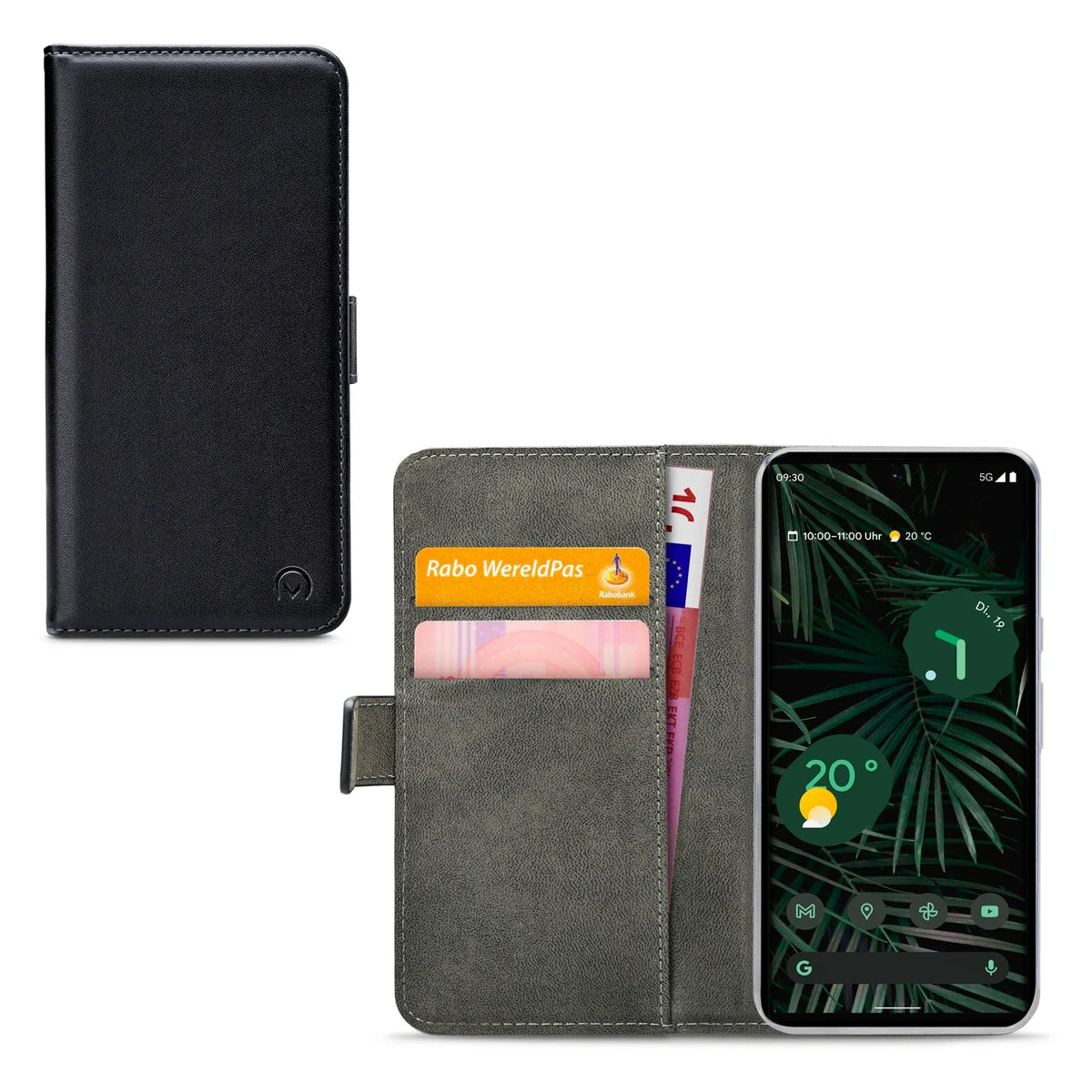 Mobilize Classic Gelly Wallet Book Case Google Pixel 6 Pro Black - Essentify