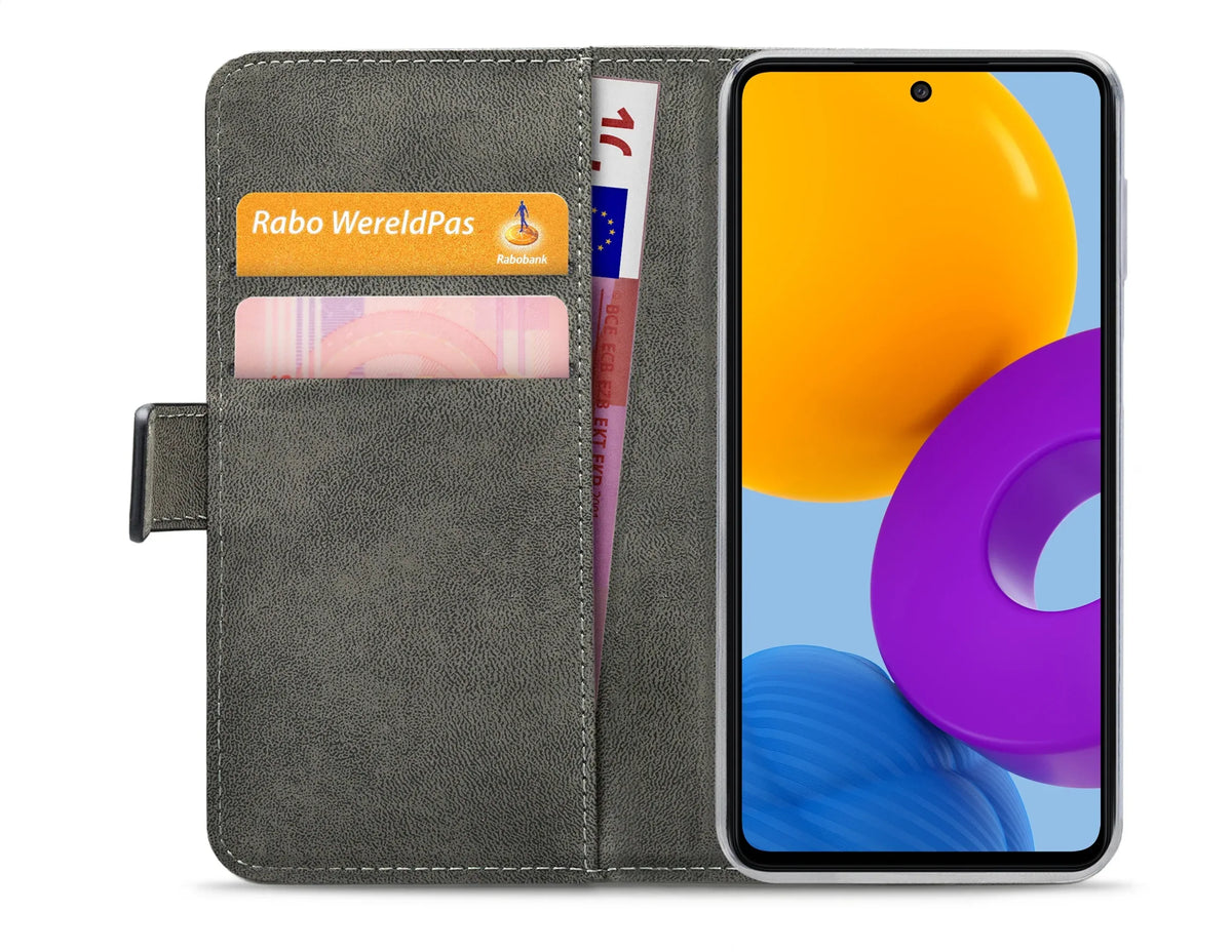 Mobilize Classic Gelly Wallet Book Case Samsung Galaxy M52 5G Black - Essentify