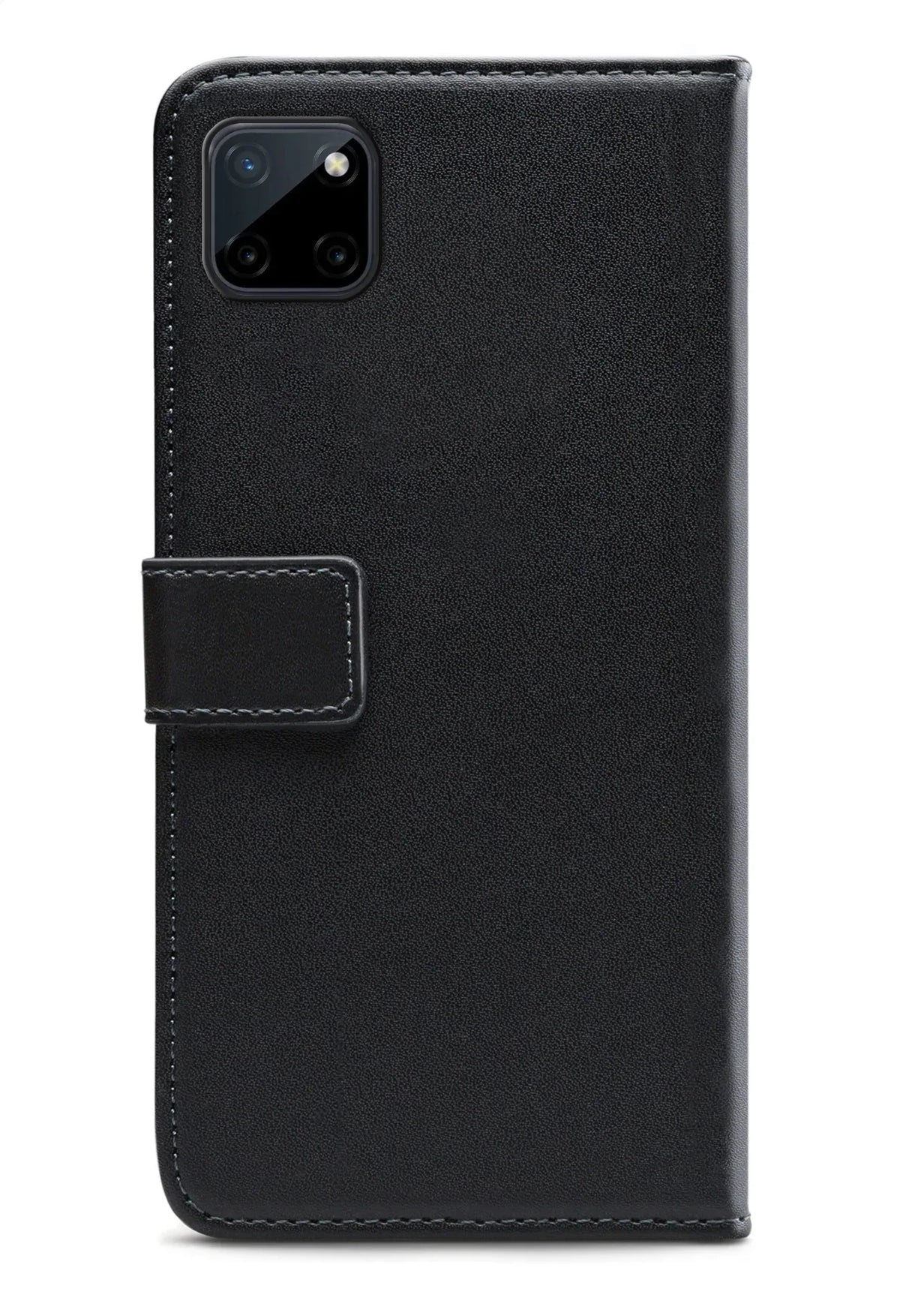 Mobilize Classic Gelly Wallet Book Case Realme C21Y Black - Essentify