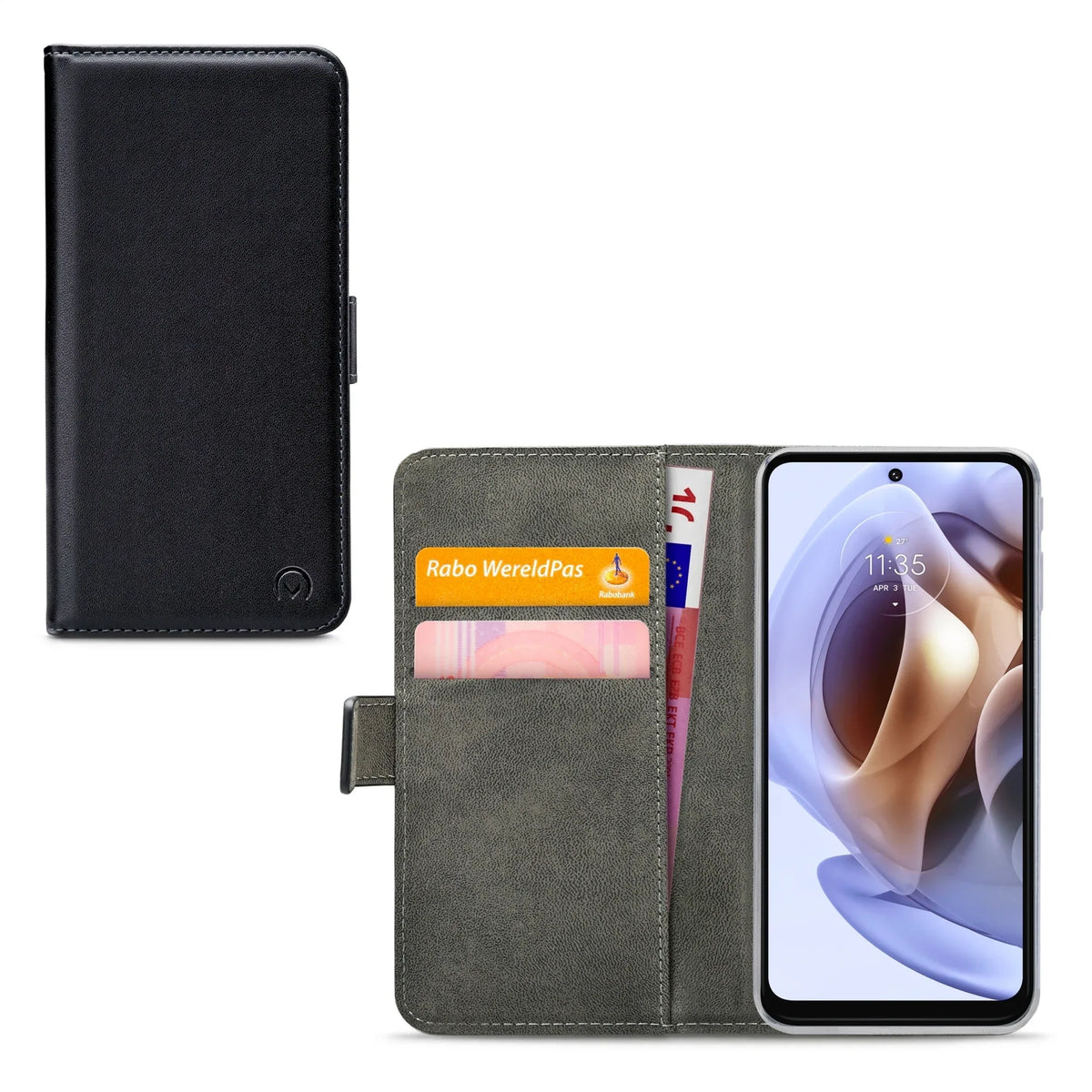 Mobilize Classic Gelly Wallet Book Case Motorola Moto G31/G41 Black - Essentify