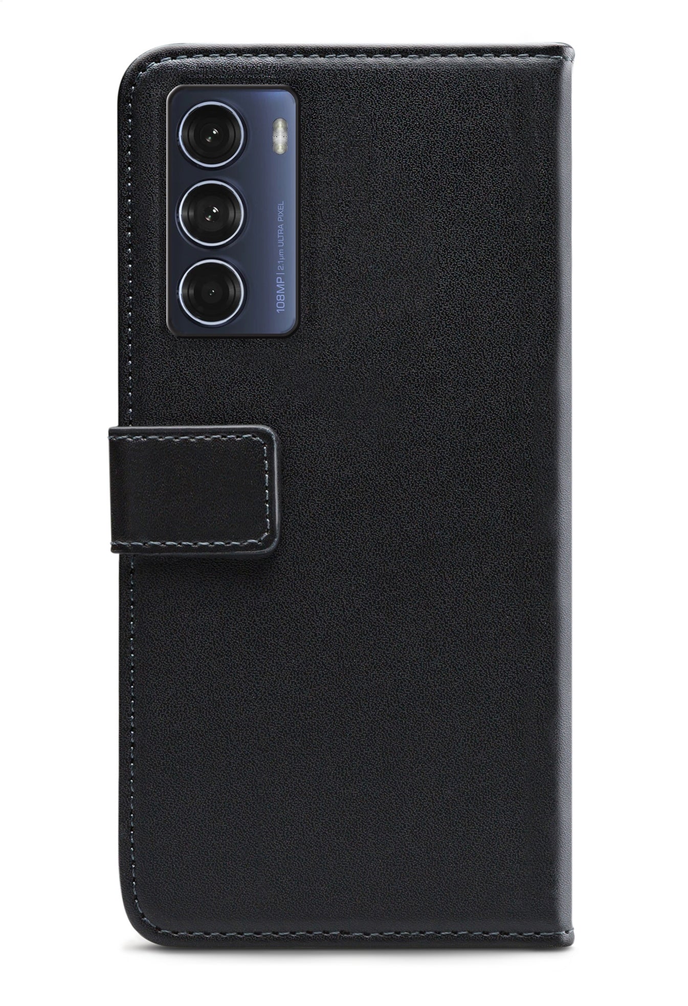 Mobilize Classic Gelly Wallet Book Case Motorola Moto G200 5G Black