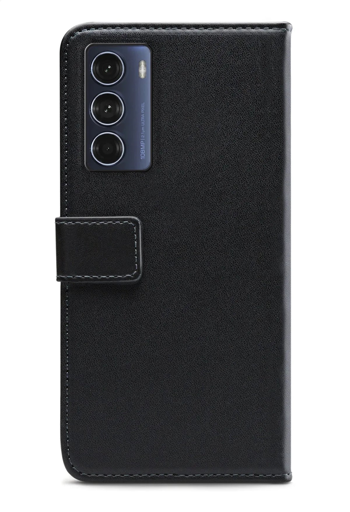Mobilize Classic Gelly Wallet Book Case Motorola Moto G200 5G Black - Essentify