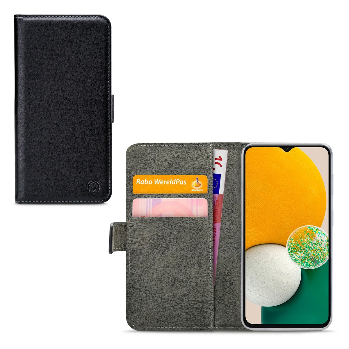 Mobilize Classic Gelly Wallet Book Case Samsung Galaxy A04S/A13 5G Black - Essentify