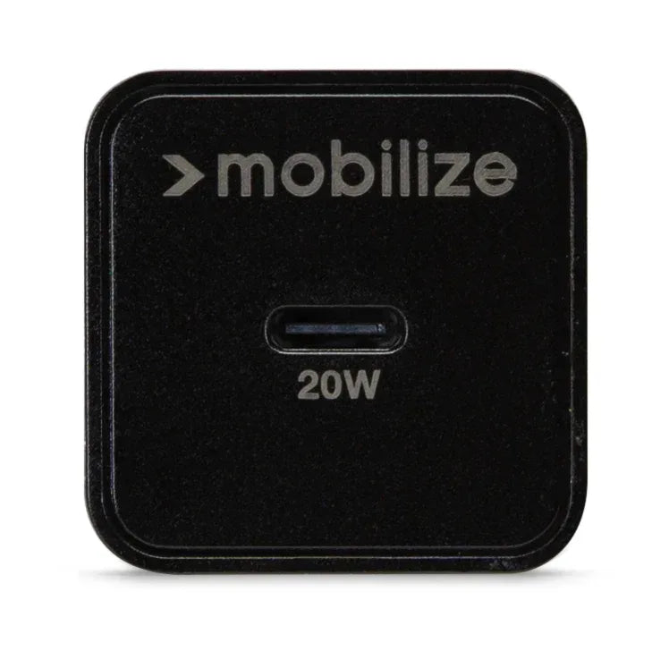 Mobilize Wall Charger Usb-C 20W With Pd/Pps Black - Essentify