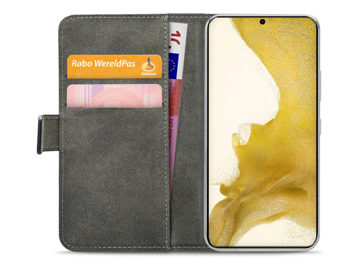 Mobilize Classic Gelly Wallet Book Case Samsung Galaxy S22 5G Black - Essentify
