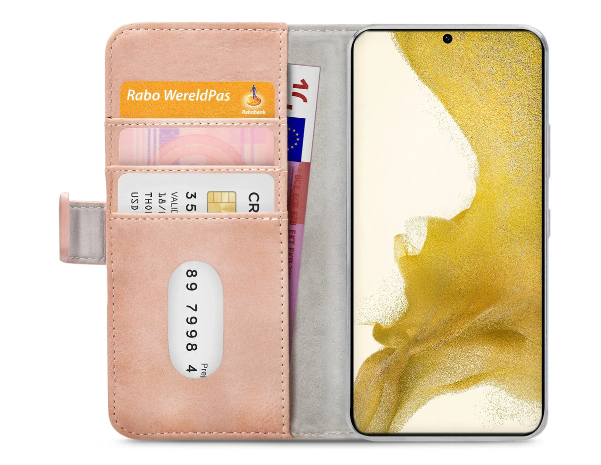 Mobilize Elite Gelly Wallet Book Case Samsung Galaxy S22+ 5G Soft Pink - Essentify