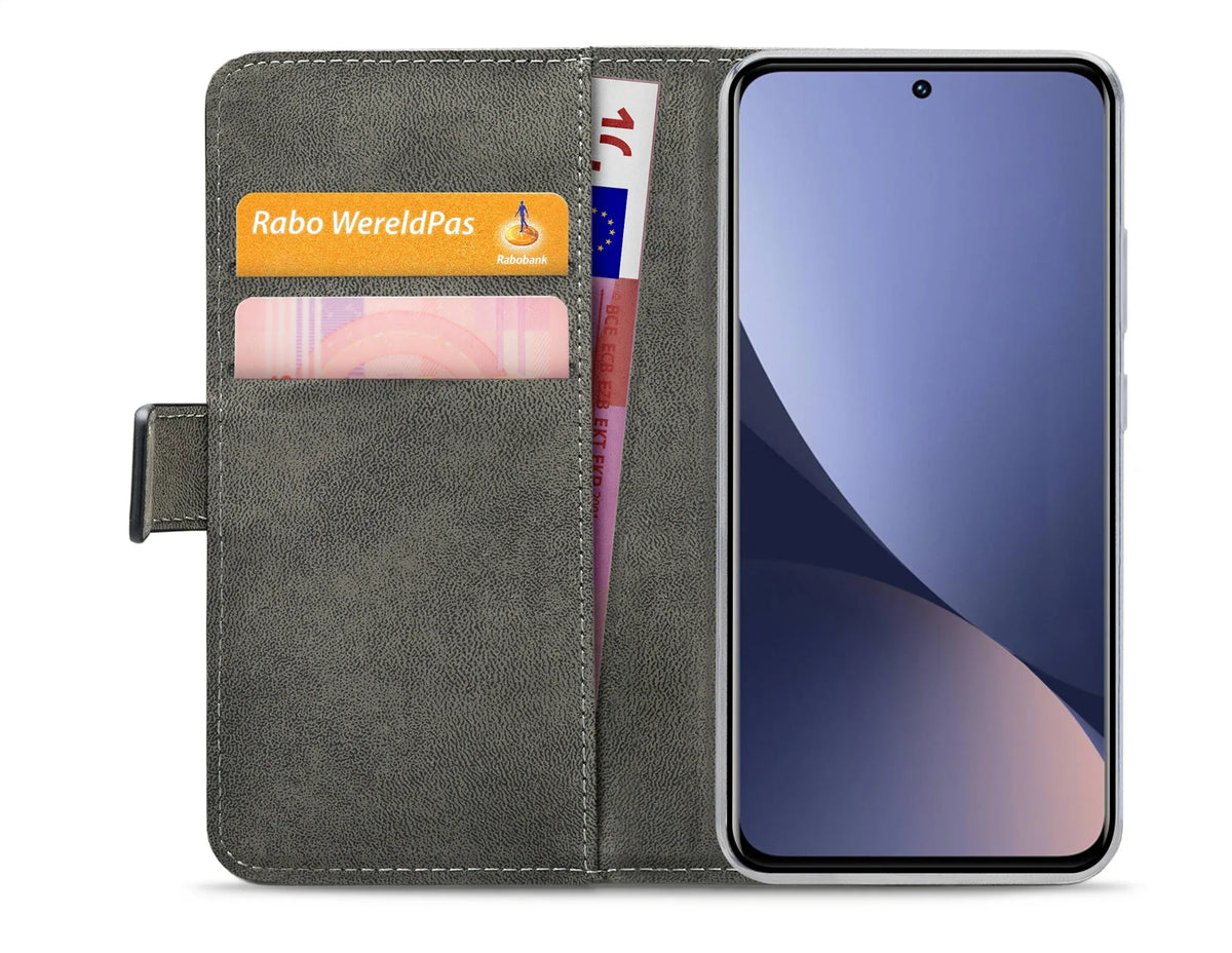Mobilize Classic Gelly Wallet Book Case Xiaomi 12/12S/12X Black - Essentify