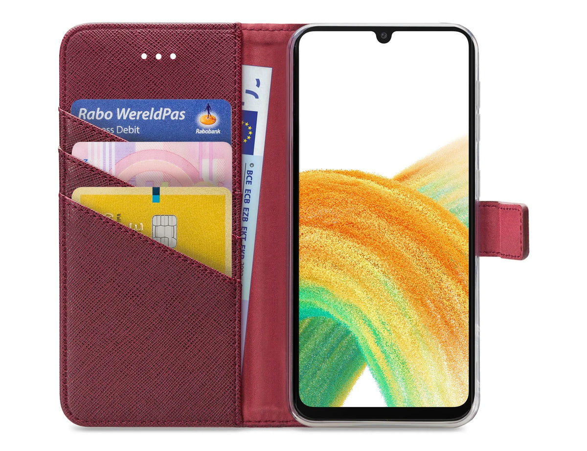 My Style Flex Wallet For Samsung Galaxy A33 5G Bordeaux - Essentify