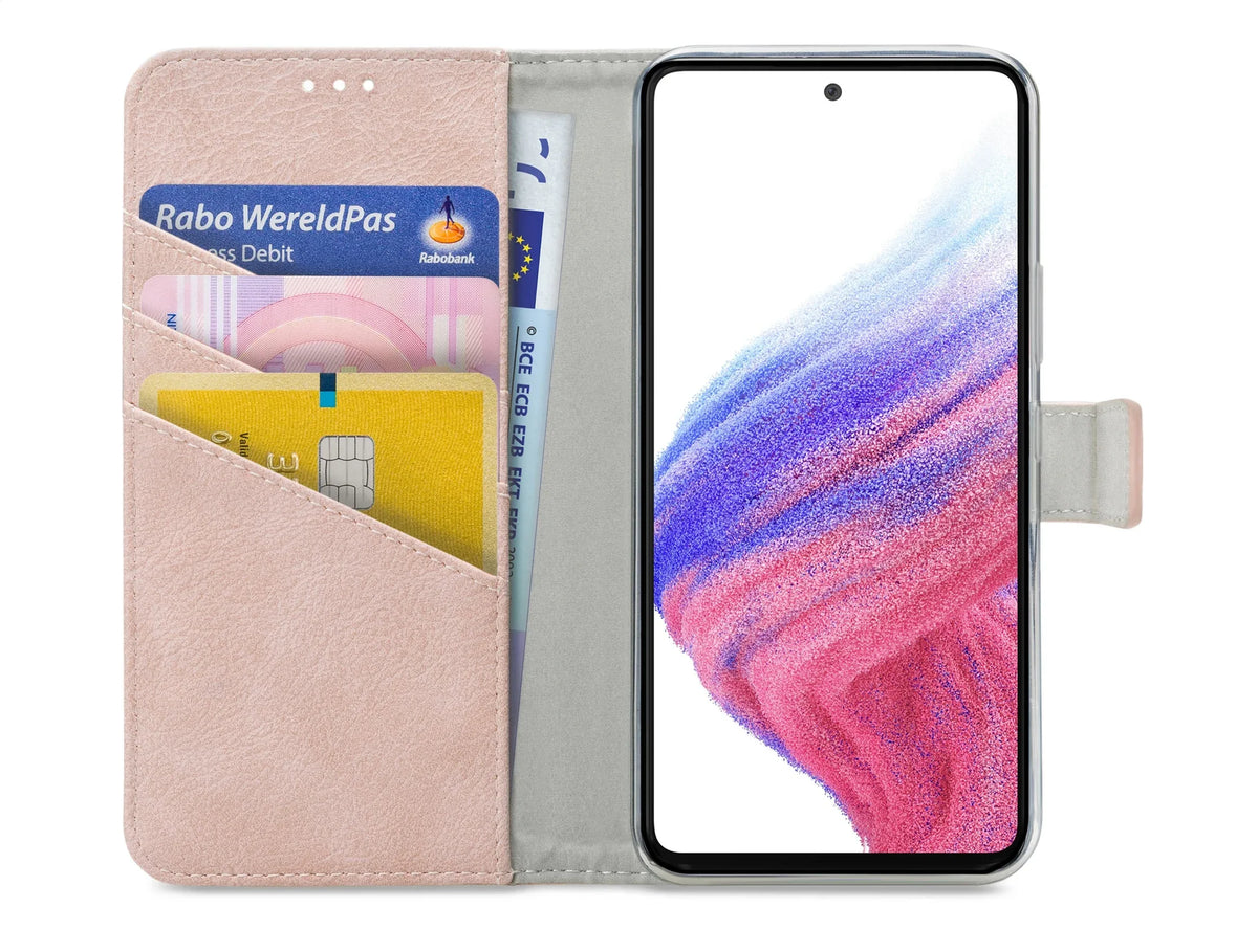 My Style Flex Wallet For Samsung Galaxy A53 5G Pink - Essentify