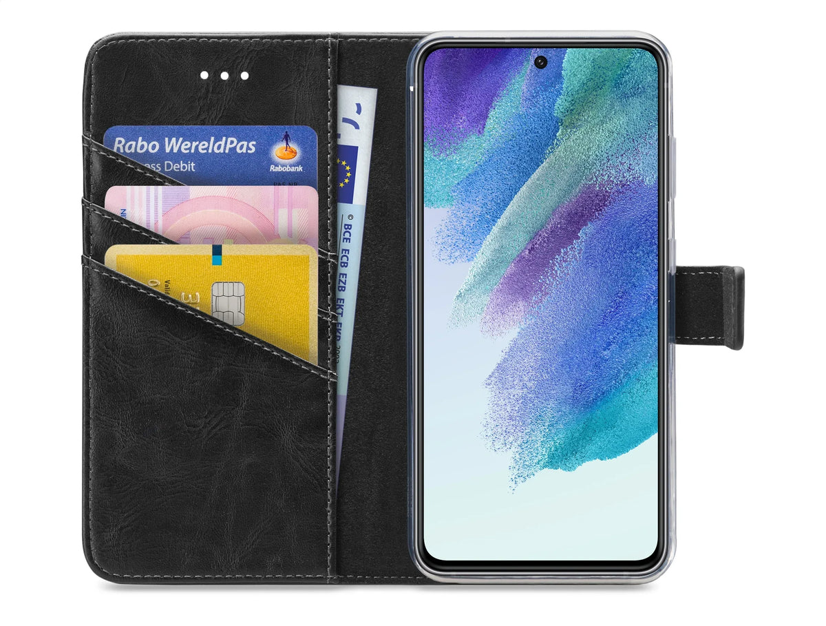 My Style Flex Wallet For Samsung Galaxy S21 Fe 5G Black - Essentify