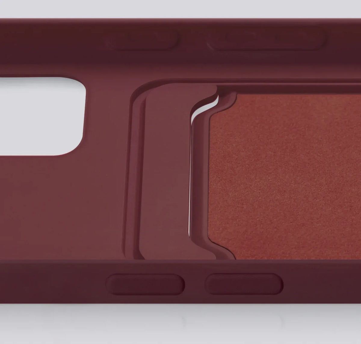 Mobilize Rubber Gelly Card Case Apple Iphone 13 Pro Matt Bordeaux - Essentify