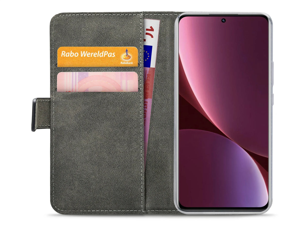 Mobilize Classic Gelly Wallet Book Case Xiaomi 12 Pro/12S Pro Black - Essentify