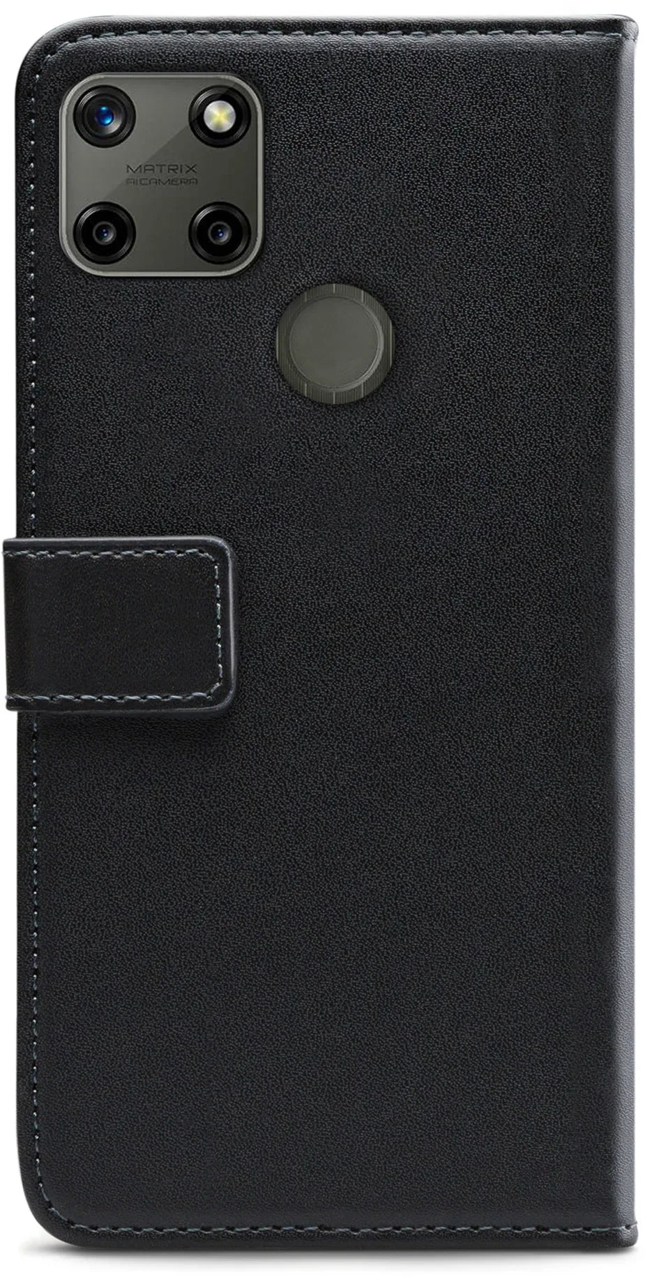 Mobilize Classic Gelly Wallet Book Case Realme C25Y Black - Essentify