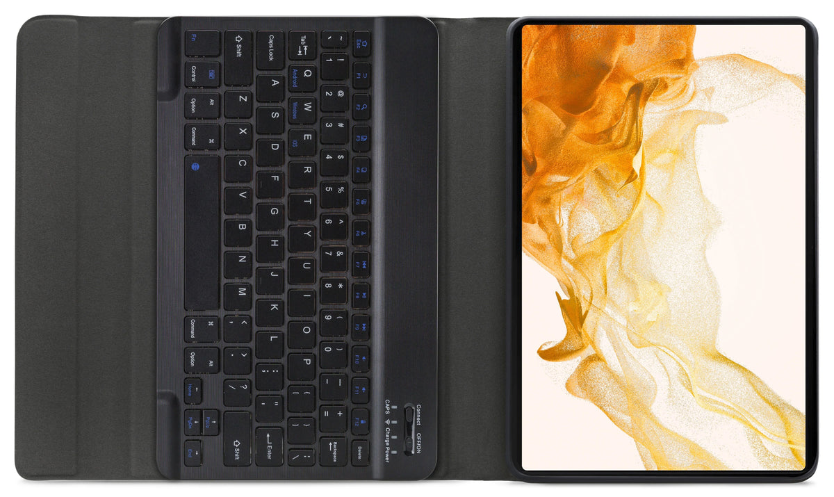 Mobilize Detachable Bluetooth Keyboard Case Samsung Galaxy Tab S7/S8 11 Black Qwerty - Essentify
