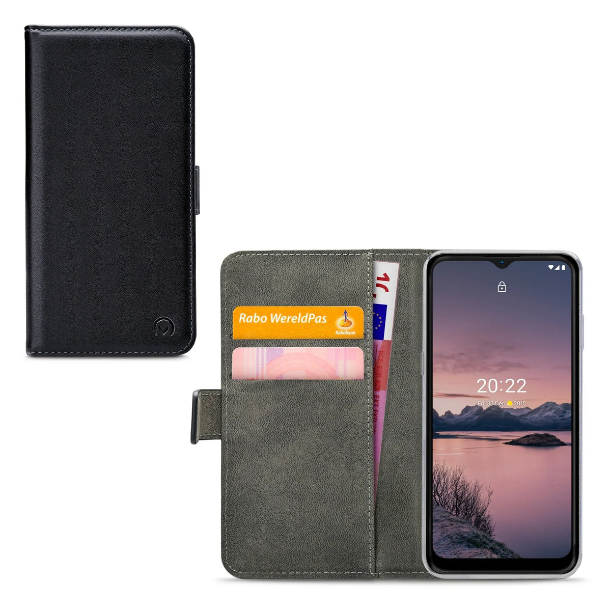 Mobilize Classic Gelly Wallet Book Case Nokia G11/G21 Black - Essentify