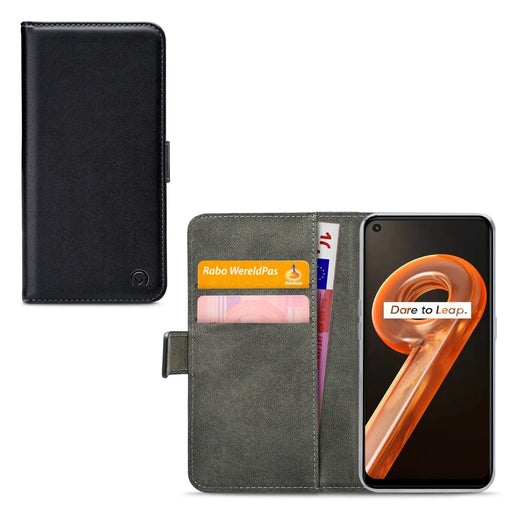 Mobilize Classic Gelly Wallet Book Case Realme 9I Black - Essentify