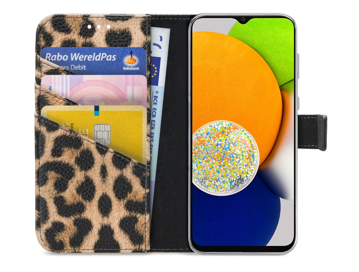 My Style Flex Wallet For Samsung Galaxy A03 Leopard - Essentify
