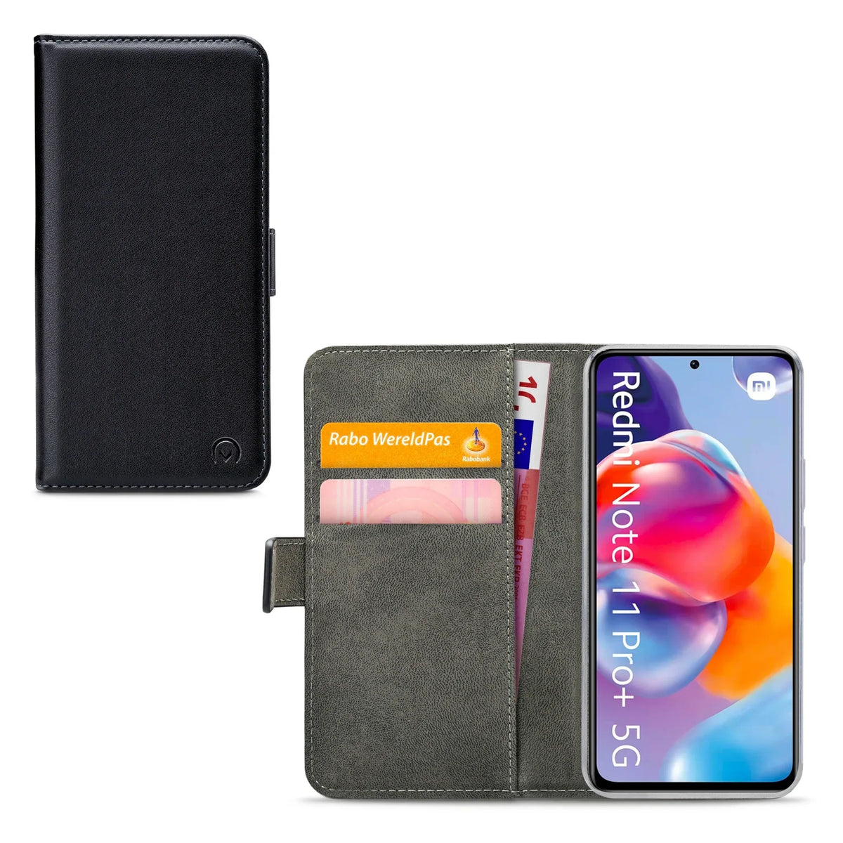Mobilize Classic Gelly Wallet Book Case Xiaomi Redmi Note 11 Pro+ 5G Black - Essentify