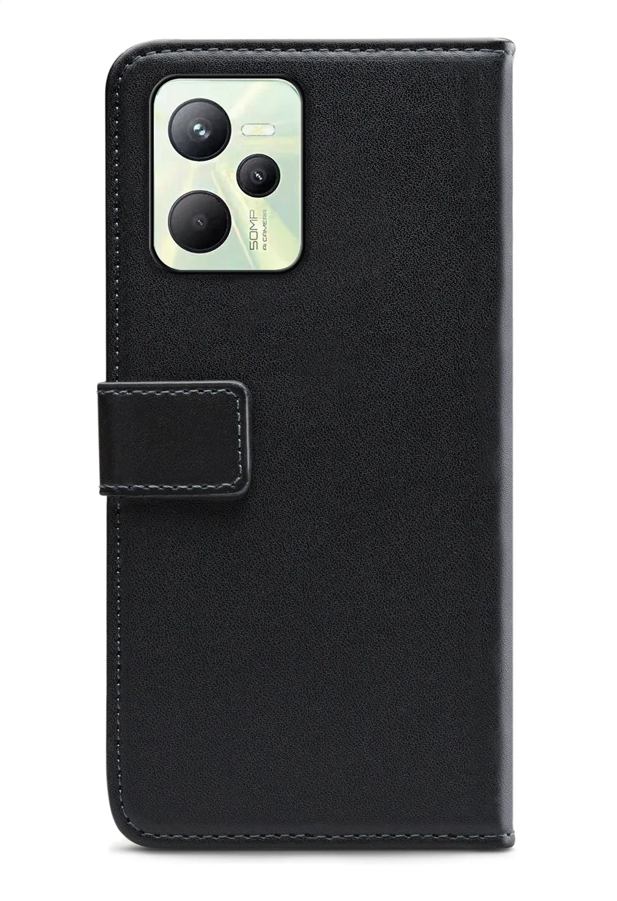 Mobilize Classic Gelly Wallet Book Case Realme C35/Narzo 50A Prime Black - Essentify