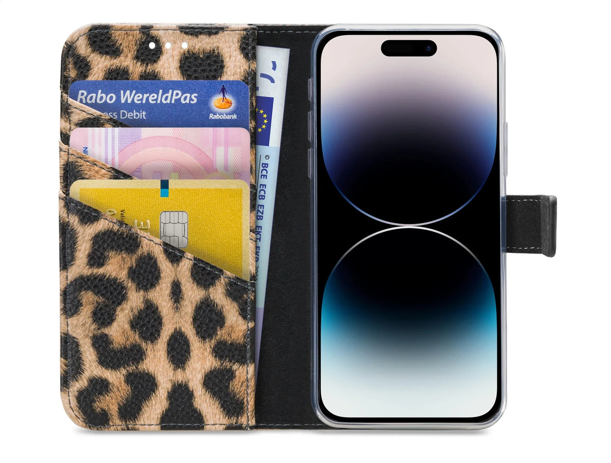 My Style Flex Wallet For Apple Iphone 14 Pro Leopard - Essentify
