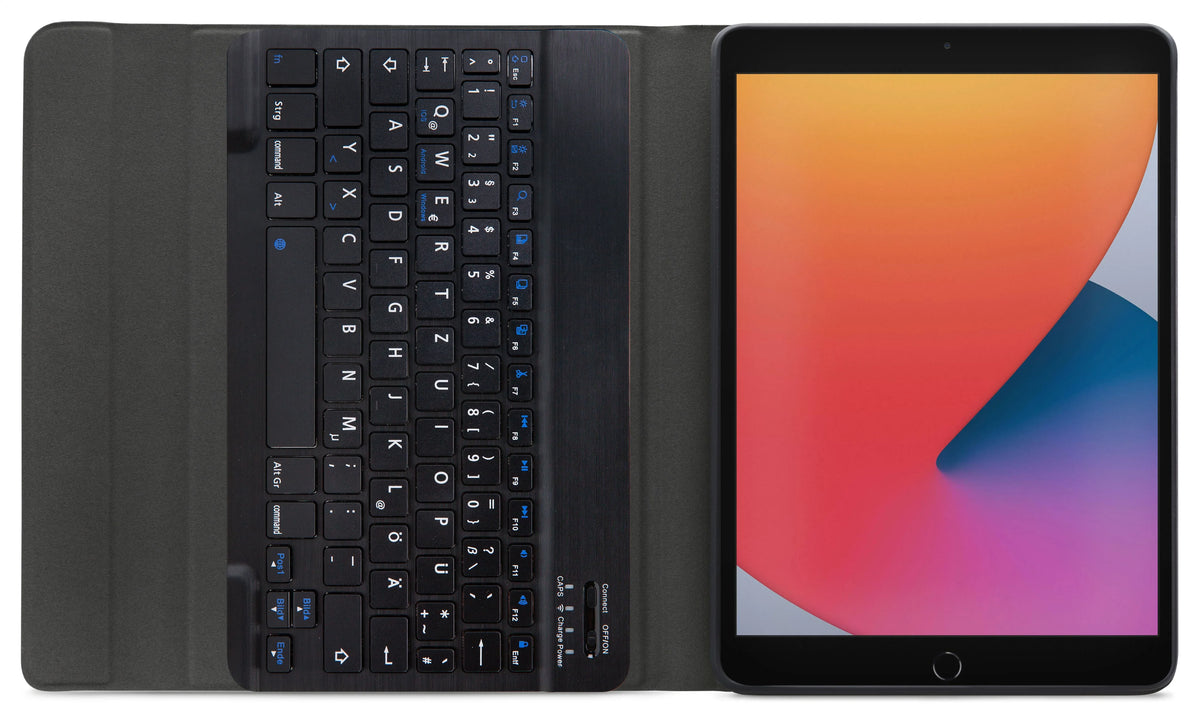 Mobilize Detachable Bluetooth Keyboard Case Apple Ipad 10.2 (2021)/Air 10.5/Pro 10.5 Black Qwertz - Essentify