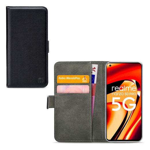 Mobilize Classic Gelly Wallet Book Case Oppo A57 5G/A77 5G/Realme Narzo 50 5G Black - Essentify