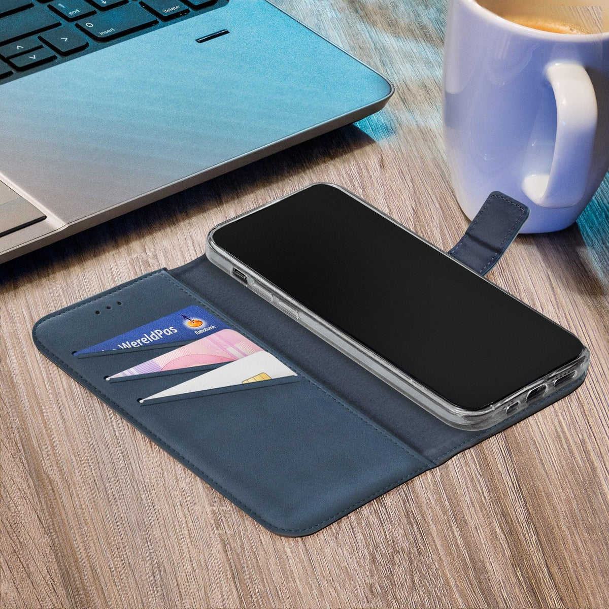 My Style Flex Wallet For Samsung Galaxy A13 4G Ocean Blue - Essentify