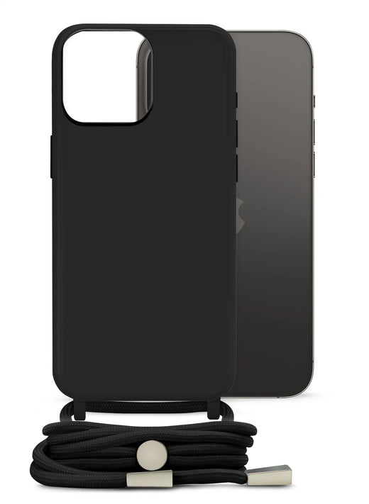 Mobilize Lanyard Gelly Case For Apple Iphone 14 Pro Max Black - Essentify