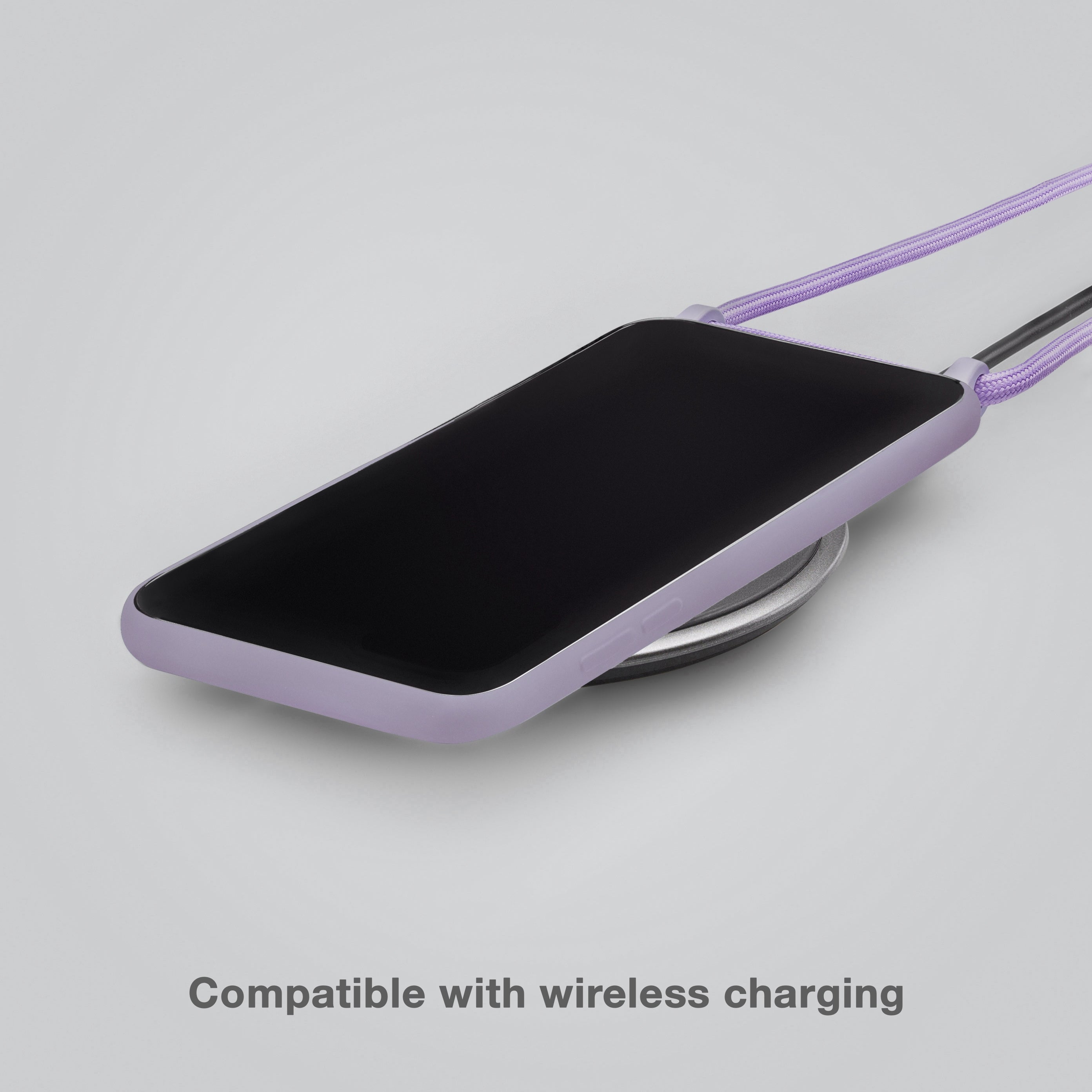 Mobilize Lanyard Gelly Case For Apple Iphone 13 Pro Pastel Purple