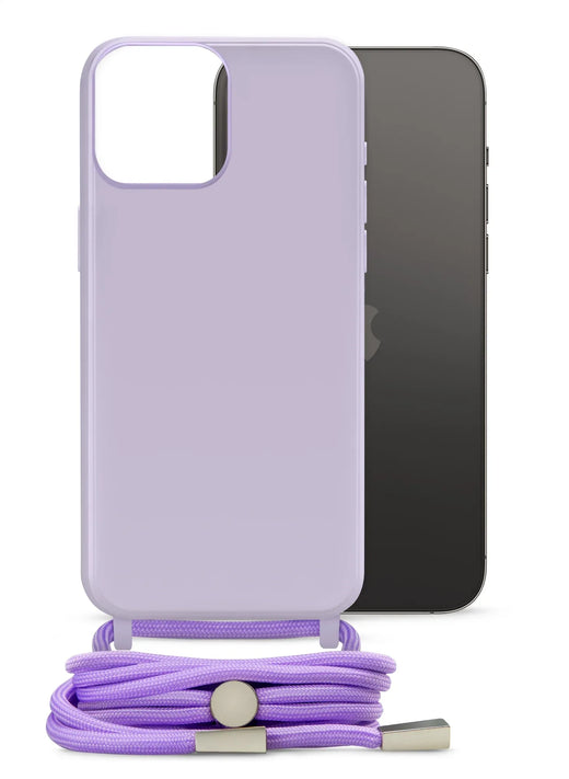 Mobilize Lanyard Gelly Case For Apple Iphone 14 Pro Max Pastel Purple - Essentify